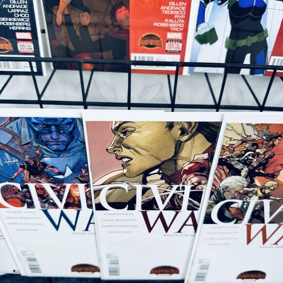 Secret Wars Civil War 1-5 & Siege 1-4 Lot 2015 Battleworld Crossover - Picture 6 of 7